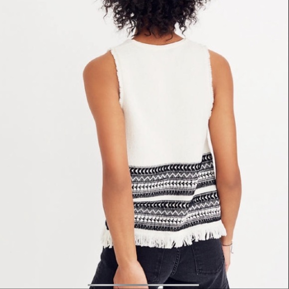 Madewell villa grove sweater tank - Picture 2 of 4